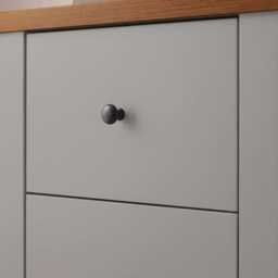 Bampton 5 Drawer Tallboy - Stone Grey - thumbnail 4