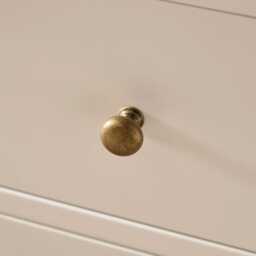 Ivy 4 Drawer Chest of Drawers - Ivory White - thumbnail 5