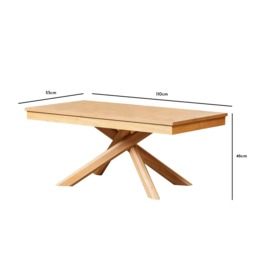 Amelia Oak Coffee Table - thumbnail 6
