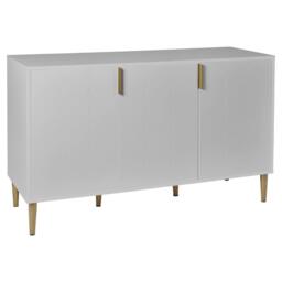 Gloria 3 Door Large Sideboard - Mist Grey - thumbnail 5