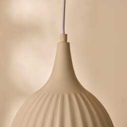 Lambeth 38.5cm Pendant Light - Off White - thumbnail 4