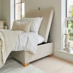 Madeleine Bed in a Box - Sand with Pale Oak Legs - thumbnail 5