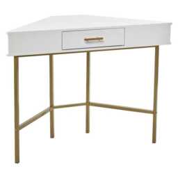 Marie Corner Desk - White - thumbnail 5