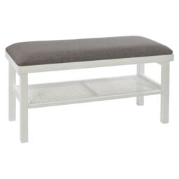 Charlie Hallway Bench - White - thumbnail 6