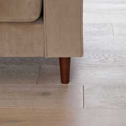 Emily 3 Seater Sofa - Driftwood with Dark Oak Legs - thumbnail 5
