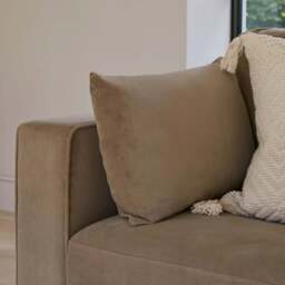 Emily 3 Seater Sofa - Driftwood with Dark Oak Legs - thumbnail 2
