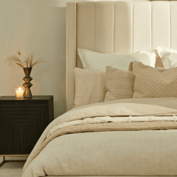 Elberton 45x45cm Cotton Striped Cushion Cover - Clay - thumbnail 3
