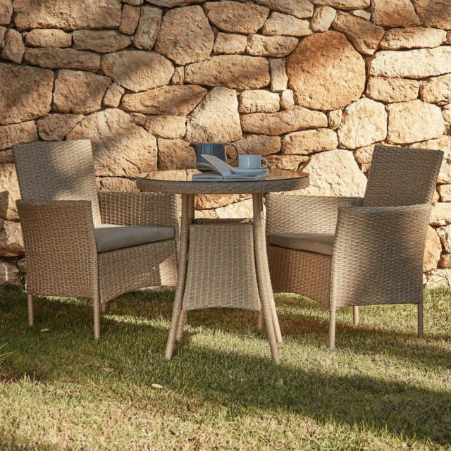 Cushion Cover For Kemble/Marston Chair -  Natural Brown - Set of 2 - image 1