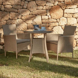 Cushion Cover For Kemble/Marston Chair -  Natural Brown - Set of 2 - thumbnail 1