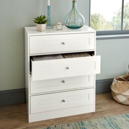 Stevie Bedroom Furniture Set - White - thumbnail 5