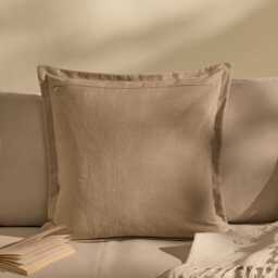 Ludlow 50x50cm Garden Cushion Cover - Sand - thumbnail 2