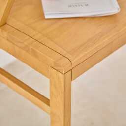 Mabel 3 Seater Bench - Classic Oak - thumbnail 3