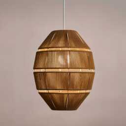 Kinston 40cm Pendant Shade - Mustard Yellow - thumbnail 2