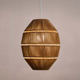Kinston 40cm Pendant Shade - Mustard Yellow - thumbnail 1