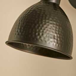 Hale Metal Plug in Wall Light - Black - thumbnail 4