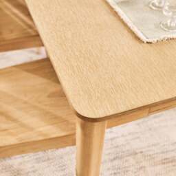 Noah Whitewash Oak Extending Dining Table Set - 6 Seater - Tilly Whitewash Oak Benches - thumbnail 6