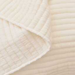 Malton 125x145cm Cotton Bedspread - White - thumbnail 6