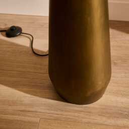 Foxcote Gold Metal Floor Lamp Base - 129cm - thumbnail 4