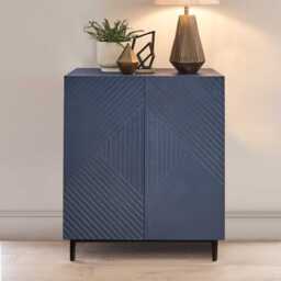 Jack 2 Door Small Sideboard - Geometric Blue