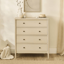 Aubrey 4 Drawer Chest of Drawers - Driftwood - thumbnail 1
