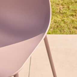 Wren Dusty Pink Garden Chairs - Set of 2 - thumbnail 5