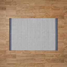 Elston Cotton Rug - Mist Grey - 120cm X 170cm - thumbnail 3