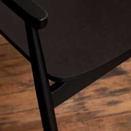 Carter Black Dining Armchairs - Set of 2 - thumbnail 5