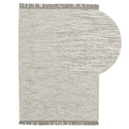 Hanbury Wool/Cotton Rug - Clay & Natural - 120 x 170cm - thumbnail 1