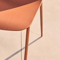Wren Burnt Orange Garden Chairs - Set of 2 - thumbnail 3