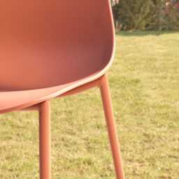 Wren Burnt Orange Garden Chairs - Set of 2 - thumbnail 5