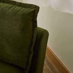 Harlow Single Sofa Bed - Fern Green - thumbnail 4