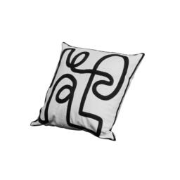 Epworth 45x45cm Cushion Cover - Noir Black - thumbnail 3