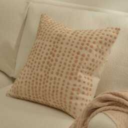 Lohara 45 x 45cm Cushion Cover - Blush Pink - thumbnail 1