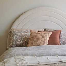 Lohara 45 x 45cm Cushion Cover - Blush Pink - thumbnail 4