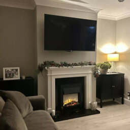 Charlie 2 Door Small Sideboard - Noir Black - thumbnail 4