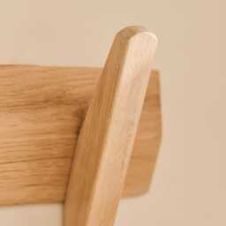 Roe Large Whitewash Oak Coat Rack - thumbnail 6