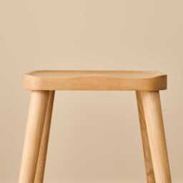 Silvester Whitewash Bar Stool - thumbnail 2