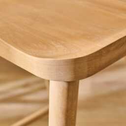 Silvester Whitewash Bar Stool - thumbnail 4
