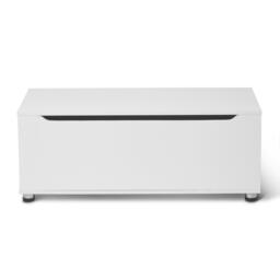 Essie Wooden Storage Chest - Blanket Box - Toy Chest - White - thumbnail 2