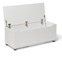 Essie Wooden Storage Chest - Blanket Box - Toy Chest - White