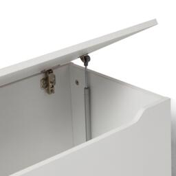 Essie Wooden Storage Chest - Blanket Box - Toy Chest - White - thumbnail 4