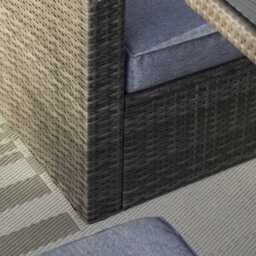 Hemsby 160 x 230cm Garden Rug - Taupe - thumbnail 6