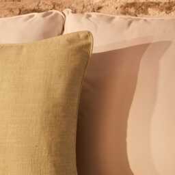 Camber 45x45cm Garden Scatter Cushion Cover - Sage Green with Green Piping - thumbnail 5