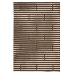 Rushall Wool and Cotton Rug - Gunmetal Grey - 160 x 230cm - thumbnail 4