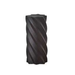 Bianca Concrete Garden Side Table - Black - thumbnail 5