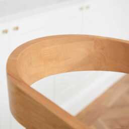 Ella Classic Oak Bar Stool - thumbnail 4