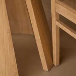 Farren Whitewash Oval Dining Table Set - 6 Seater - Faye Dining Chairs - Whitewash Oak Legs - thumbnail 6