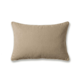 Camber 35x55cm Garden Scatter Cushion Cover - Sand with Off White Piping - thumbnail 6
