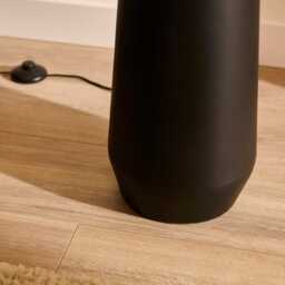 Foxcote Black Metal Floor Lamp Base - 129cm - thumbnail 5