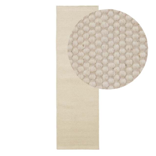 Atcham Clay/ Natural Runner Rug - 200x60cm - image 1